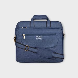 Blue Color Linen 28L Messenger Bag BG24