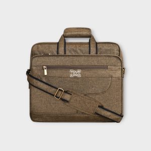Khaki Color Linen 28L Messenger Bag BG26