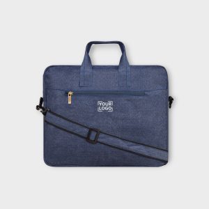 Blue Color Linen 10L Messenger Bag BG29