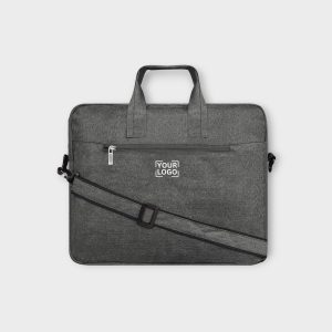 Grey Color Linen 10L Messenger Bag BG30