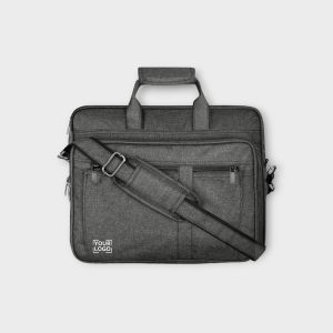 Grey Color Linen 28L Messenger Bag BG65