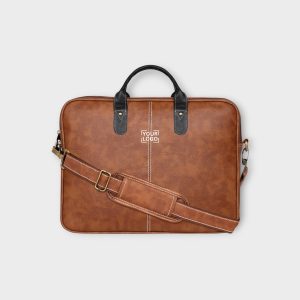 Tan Color faux leather 10L Messenger Bag BG68