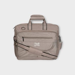 Grey Color Linen fabric 28L Messenger Bag BG81