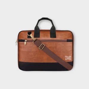 Tan Color faux leather 10L Messenger Bag BG82