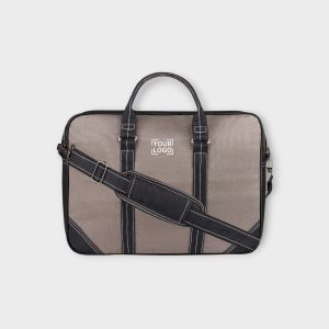 Grey Color PVC Coated Fabric 10L Messenger Bag BG87