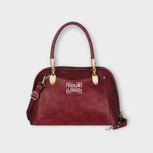 Wine Gorgeous Faux Leather Handbag HB06