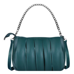 Green Designer Faux Leather Handbag HB30