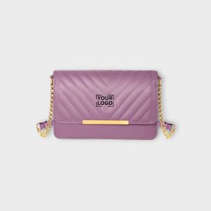 Purple Designer Faux Leather Handbag HB40