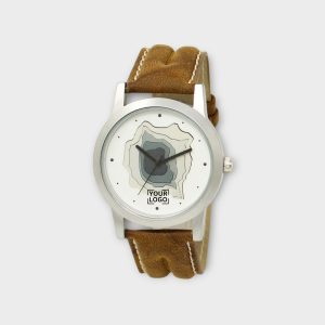 White 3D Look Analog Watch For Men LR09