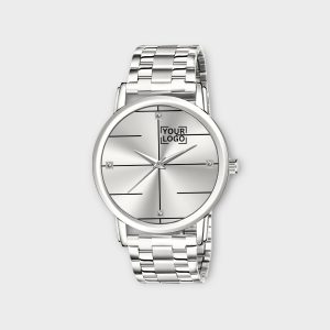 Silver Standard Analog Watch For Men LR119