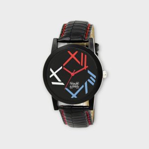 Multicolor Checked Analog Watch For Men LR12