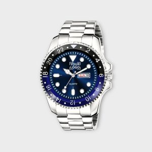 Blue Day-Date Function Casual Watch For Men LR130