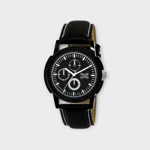Black & White Glossy finish Analog Watch For Men LR13