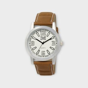 White Casual Analog Watch For Men LR15
