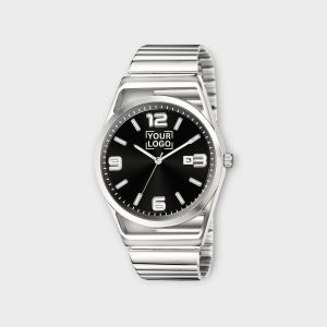Black Dial Date Function Analog Watch For Men LR153