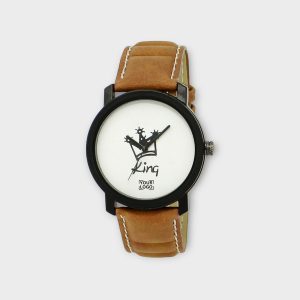 White & Black King Analog Watch For Men LR18