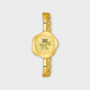 Gold Brass Designer Analog Watch For Women LR262