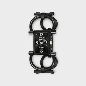 Black Trending Square Braclet Analog Watch For Women LR292
