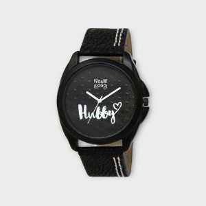 Black Hubby Analog Watch For Men LR31