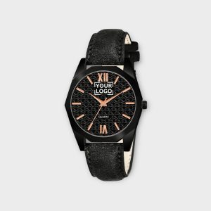 Black Fancy Casual Watch For Women LR328