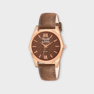 Brown Fancy Casual Watch For Women LR330