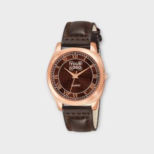 Brown Fancy Casual Watch For Women LR336