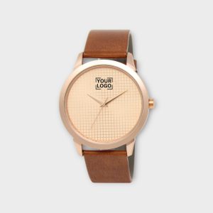 Rose Gold Casual Analog Watch For Men LR34