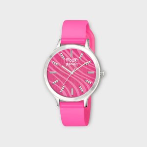 Pink Stylish Dial Analog Watch For Women LR350