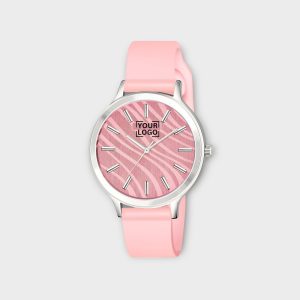 Light Pink Stylish Dial Analog Watch For Women LR351