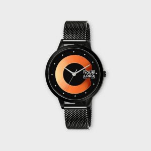 Orange Stylish Dial Analog Watch For Women LR353