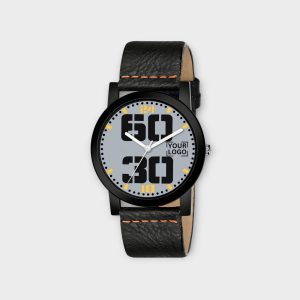 Grey Slim Analog Watch For Men LR47