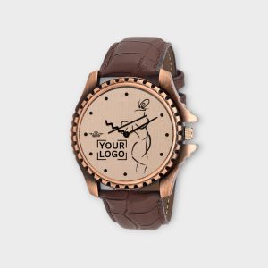 Beige Krishna Analog Watch For Men LR65