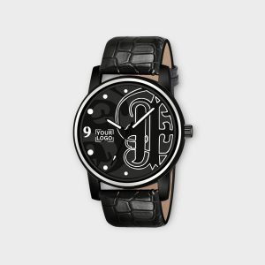 Black Professional Look Analog Watch For Men LR70