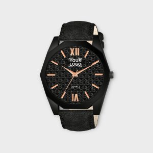 Black Fancy Casual Watch For Men LR81