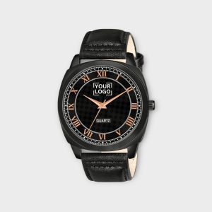 Black Fancy Casual Watch For Men LR87