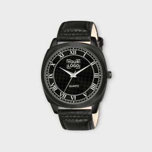 Black Fancy Casual Watch For Men LR88