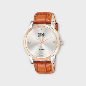 Silver Fancy Casual Watch For Men LR97