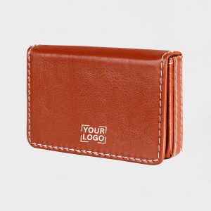Tan Small Pocket Sized ID, Credit-Debit Card Holder WL613