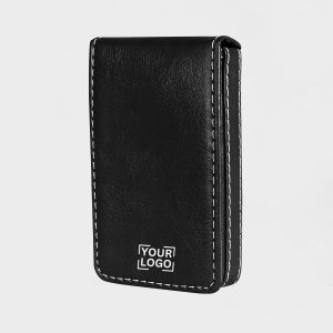 Black Small Pocket Sized ID, Credit-Debit Card Holder WL614