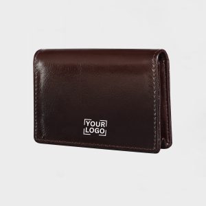 Brown Mini Wallet For ID, Credit-Debit Card Holder WL630