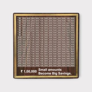 Big Savings Wooden Money Bank - MB01-1