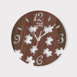 Puzzle Piece Wooden Wall Clock - CK146-1