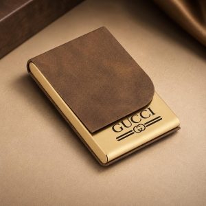 Stylish Cardholder – Ideal for Office & Travel - CH01-BROWN