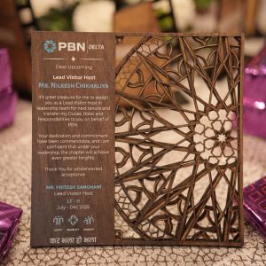 Customizable Wooden Recognition Memento - MM11-10x10"