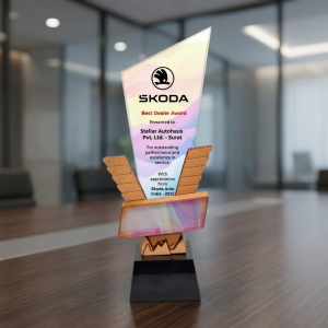 Premium Colorful Achievement Trophy - AW18