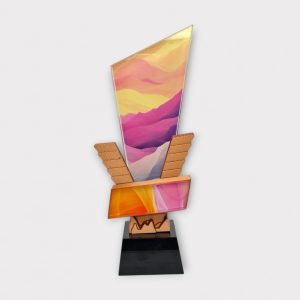 Premium Colorful Achievement Trophy - AW18