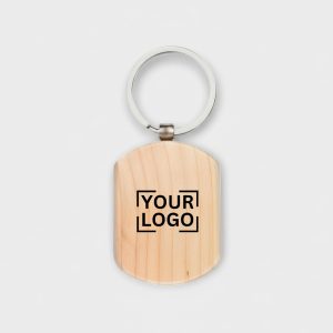 Customized Wooden Keychain - KC-01