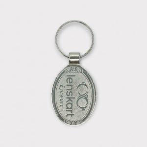 Elegant Hydraulic Chrome Keychain - Hydraulic Chrome