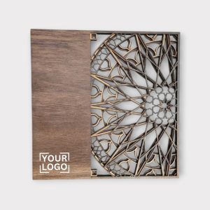 Customizable Wooden Recognition Memento - MM11-10x10"