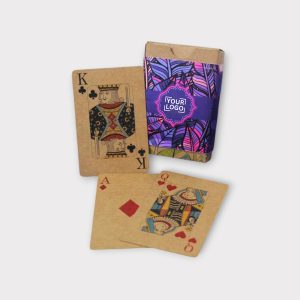 Eco-Friendly Kraft Paper Playing Cards - FS02